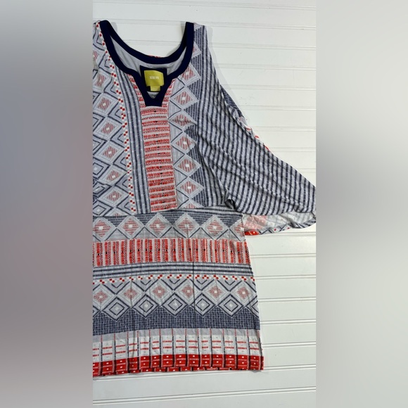 Anthropologie Maeve Davina Dress Sleeveless Indie vibrant Jersey Size XS - Picture 12 of 16